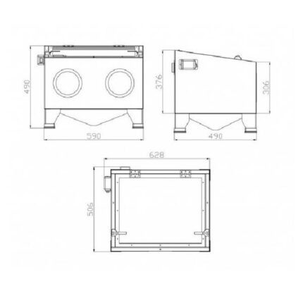 EXPRESS: ΚΑΜΠΙΝΑ ΑΜΜΟΒΟΛΗΣ ΠΑΓΚΟΥ 90lt (43245)