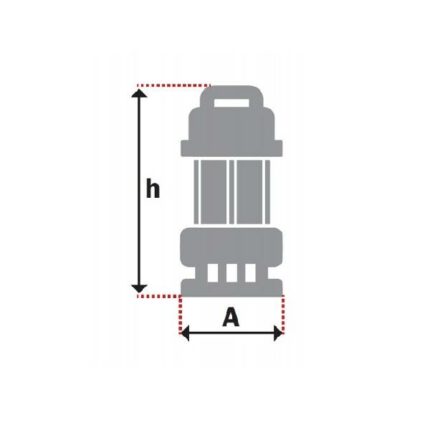 KRAFT: ΑΝΤΛΙΑ ΥΠΟΒΡΥΧΙΑ ΙΝΟΧ 900W (43584)