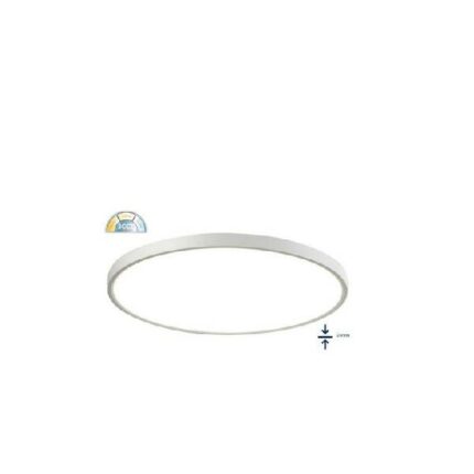 FOS_ME ΦΩΤΙΣΤΙΚΑ ΟΡΟΦΗΣ LED ULTRA THIN, ΛΕΥΚΑ (05-00450-1)